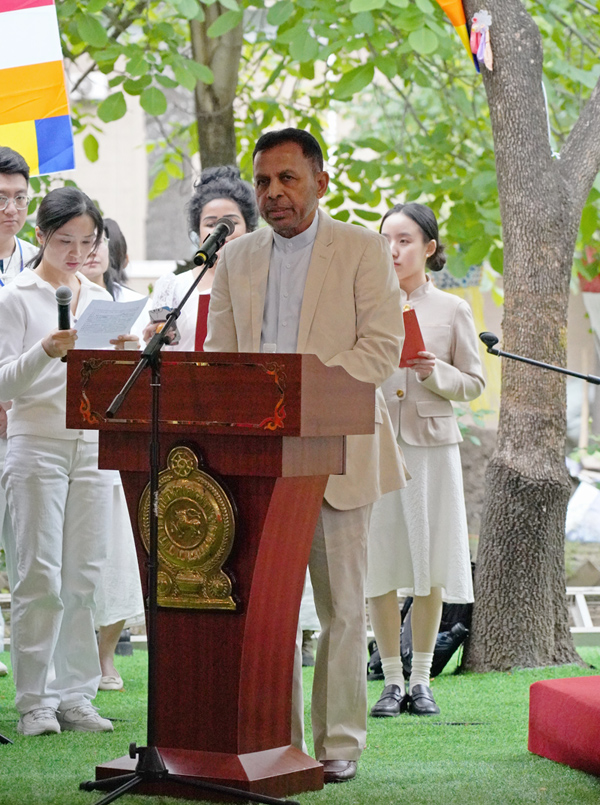 Vesak Festival celebrated at Sri Lanka Embassy in Beijing