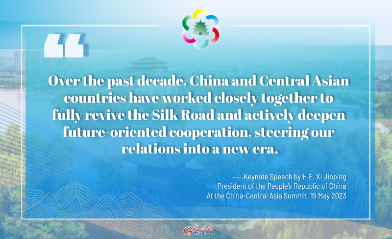 Highlights of Xi's speech at China-Central Asia Summit