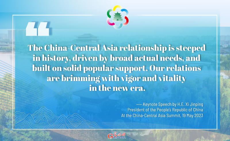 Highlights of Xi's speech at China-Central Asia Summit