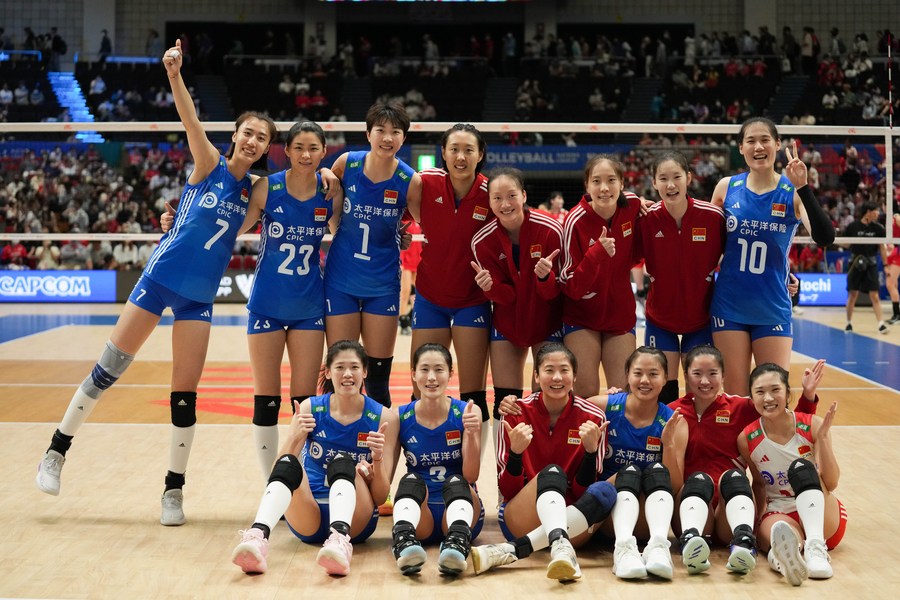 China beats Japan in FIVB Women's Nations League