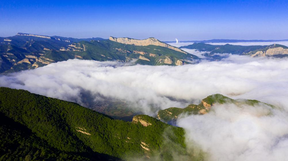 Rain gives way to sun and clouds in Shanxi