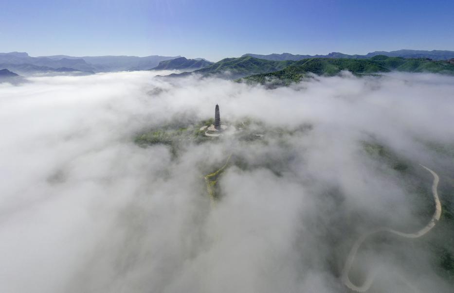 Rain gives way to sun and clouds in Shanxi