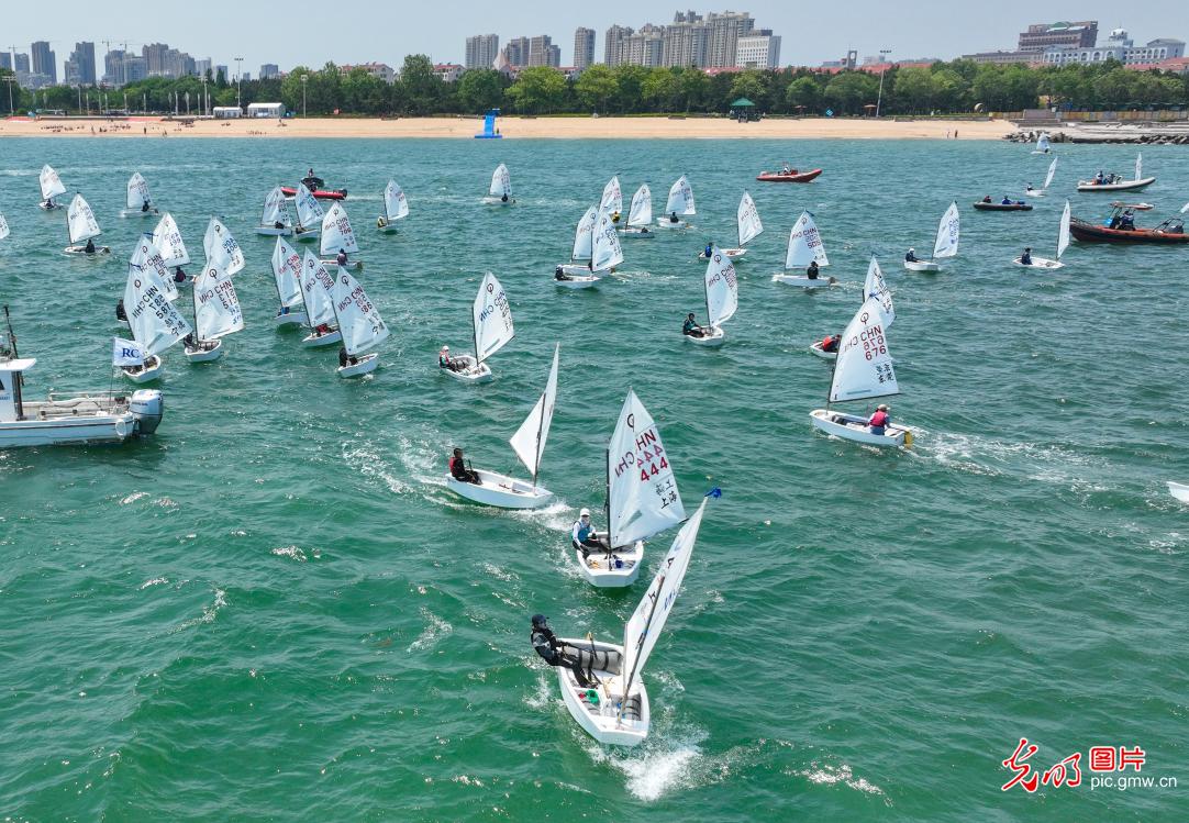 2023 National Optimist Championships held in E China's Shandong 2023 National Optimist Championships held in E China's Shandong