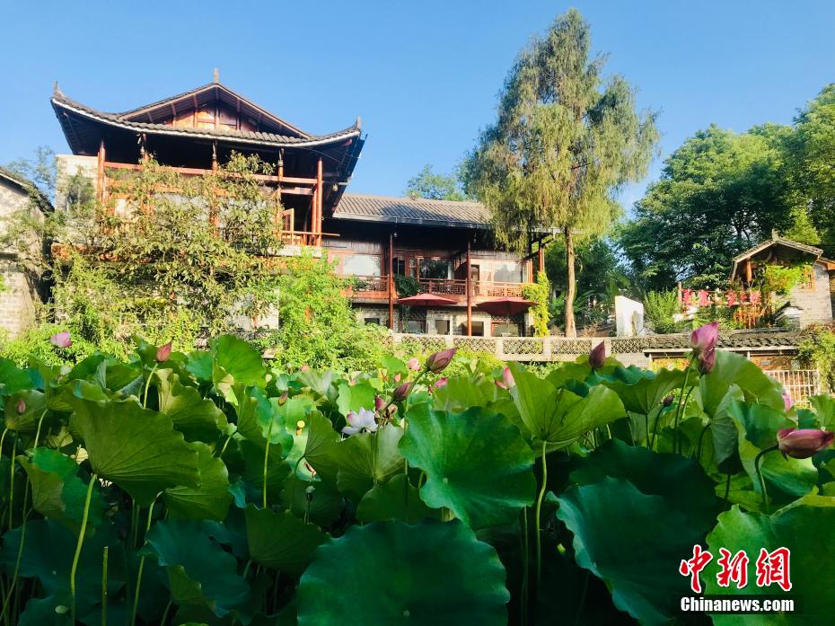 Picturesque scenery of “Top 1 Village of Tujia Ethnic Group in China” in SW China’s Guizhou Province