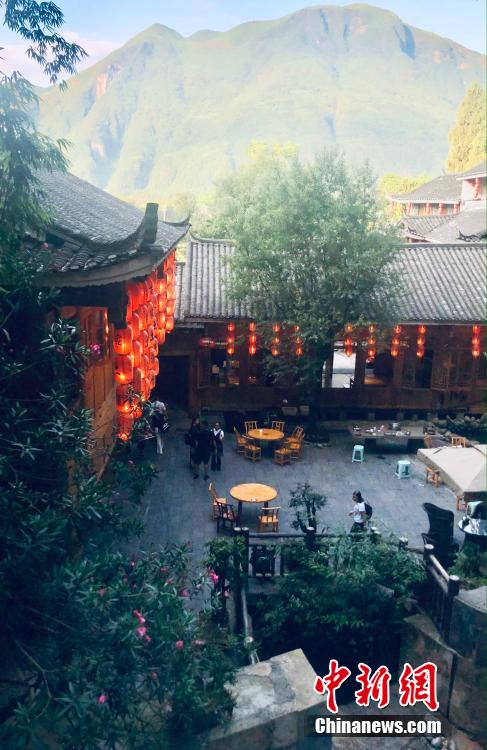 Picturesque scenery of “Top 1 Village of Tujia Ethnic Group in China” in SW China’s Guizhou Province