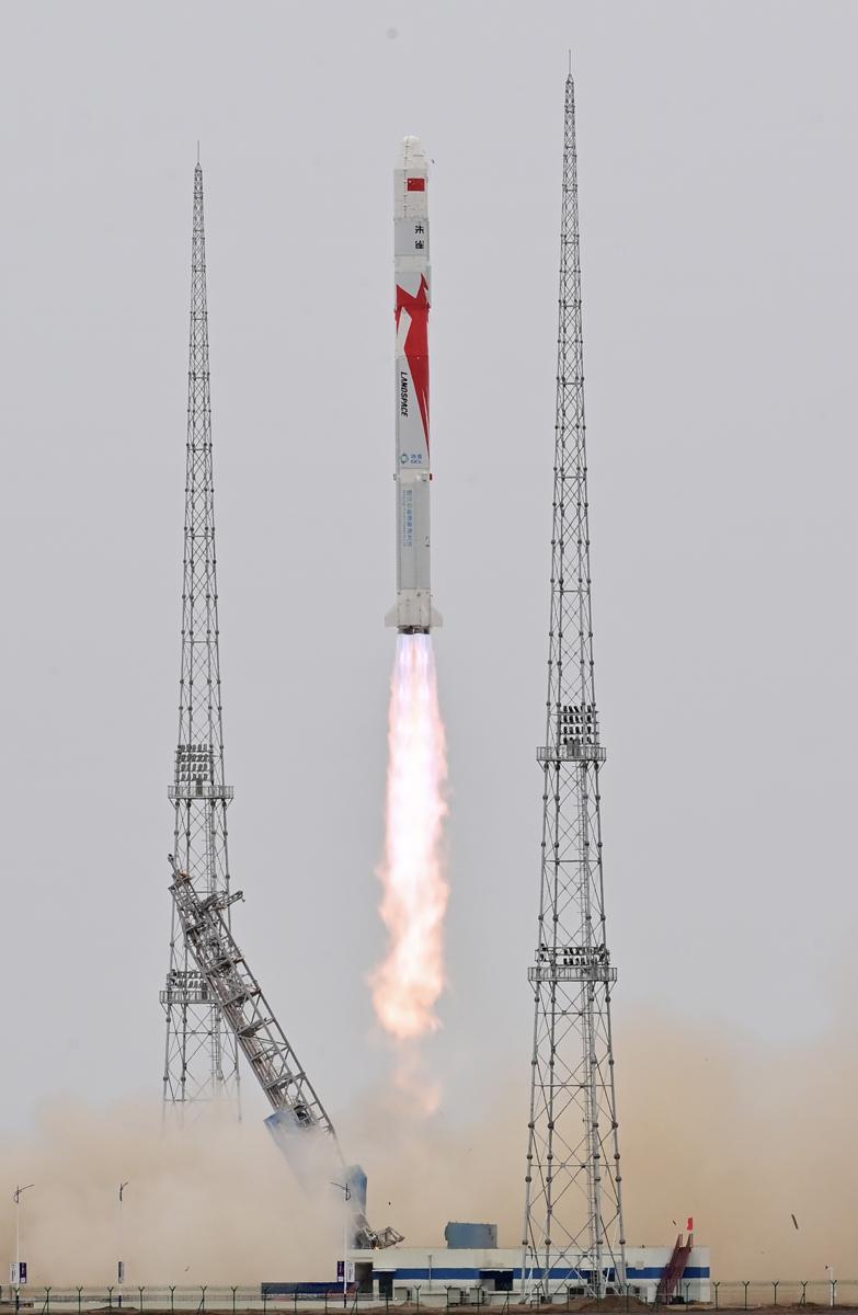 China sends world's first methane rocket into orbit