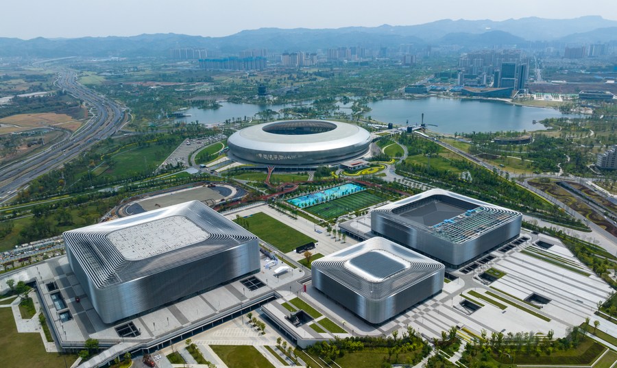 (Chengdu Universiade) Cool, green technology warms up Chengdu Universiade