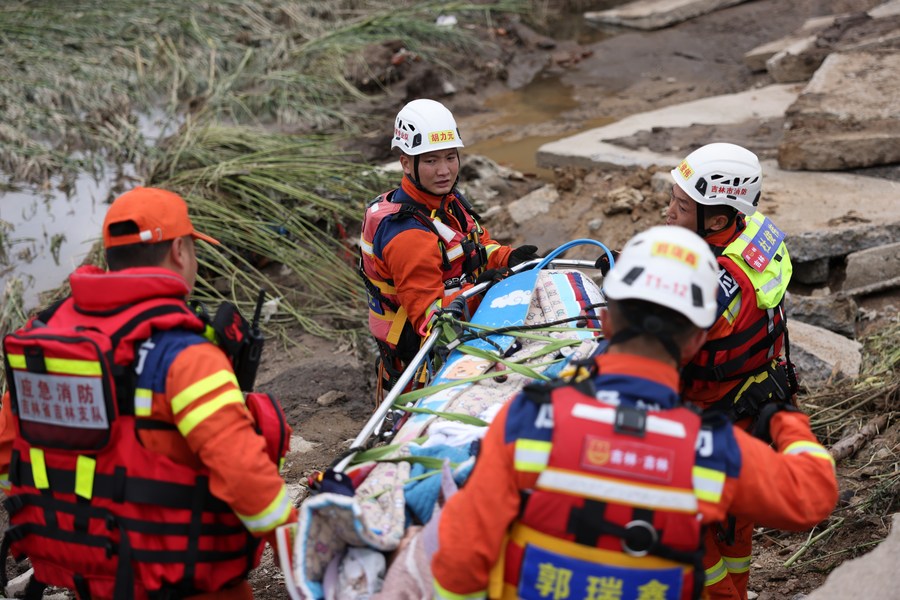 NE China's Heilongjiang relocates more than 187,000 people due to heavy rains