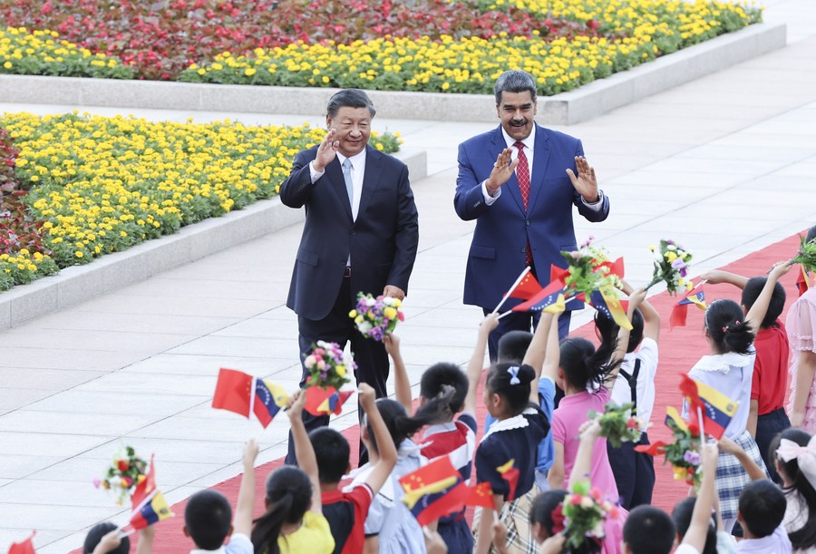 Xi, Maduro announce elevation of China-Venezuela ties