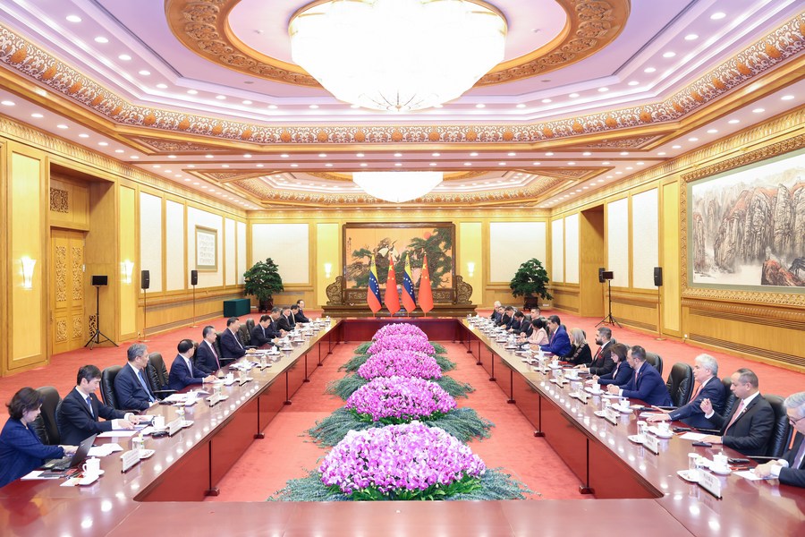 Xi, Maduro announce elevation of China-Venezuela ties