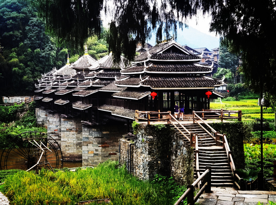 Dong ethnic culture boosts rural tourism in S China’s Guangxi