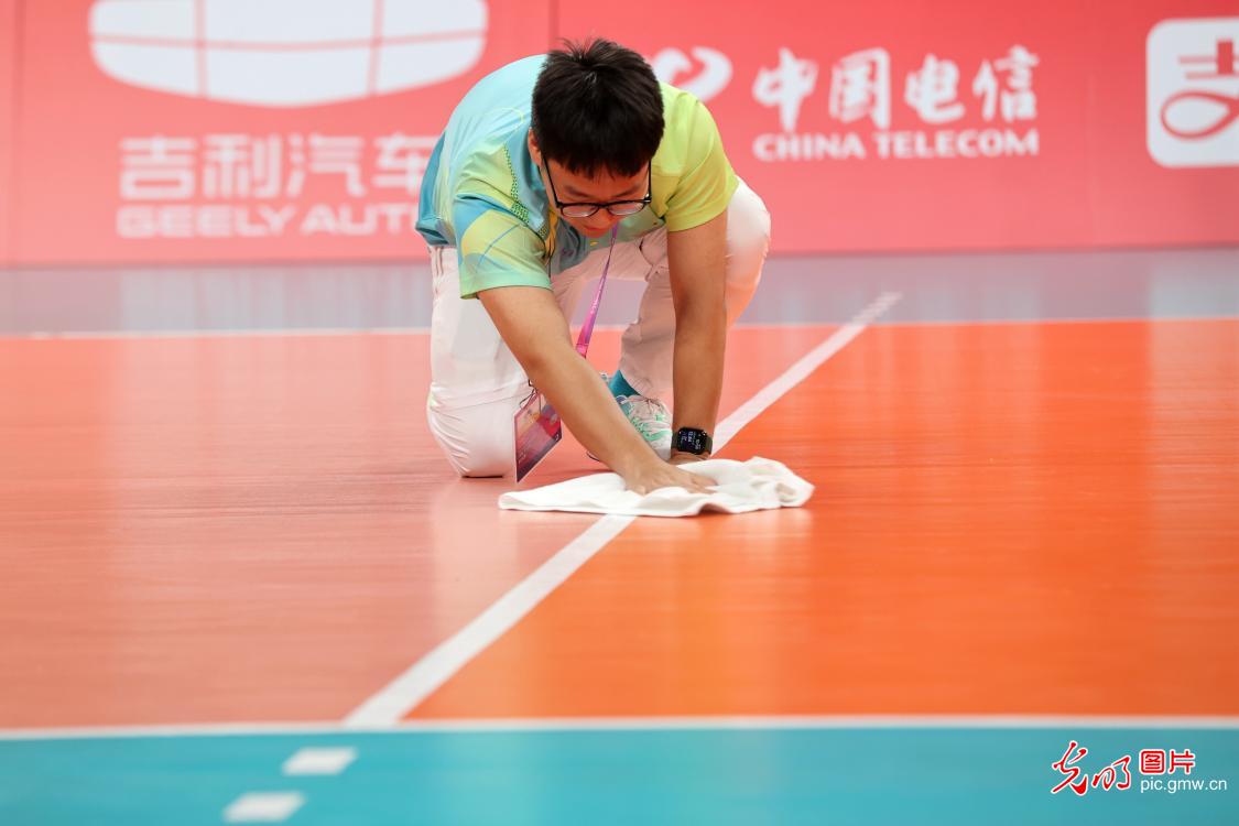 Volunteers prepared for imminent commencement of 19th Hangzhou Asian Games