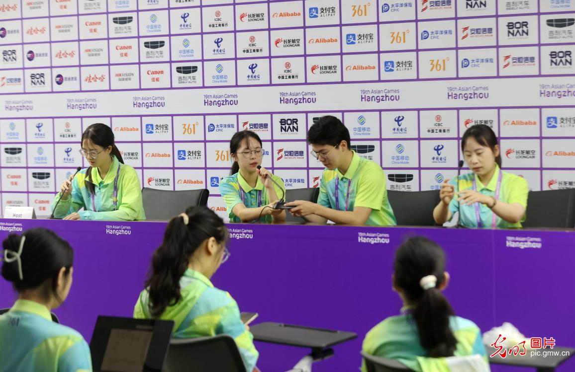 Volunteers prepared for imminent commencement of 19th Hangzhou Asian Games