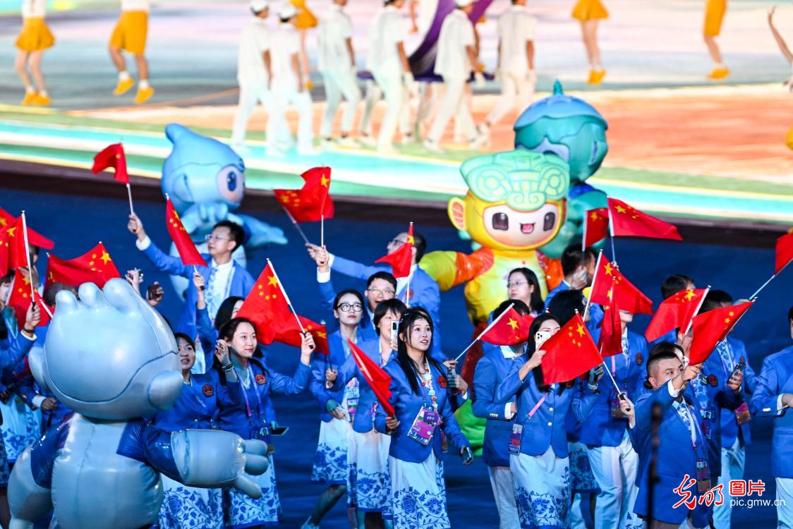 Opening ceremony of 19th Asian Games held in Hangzhou