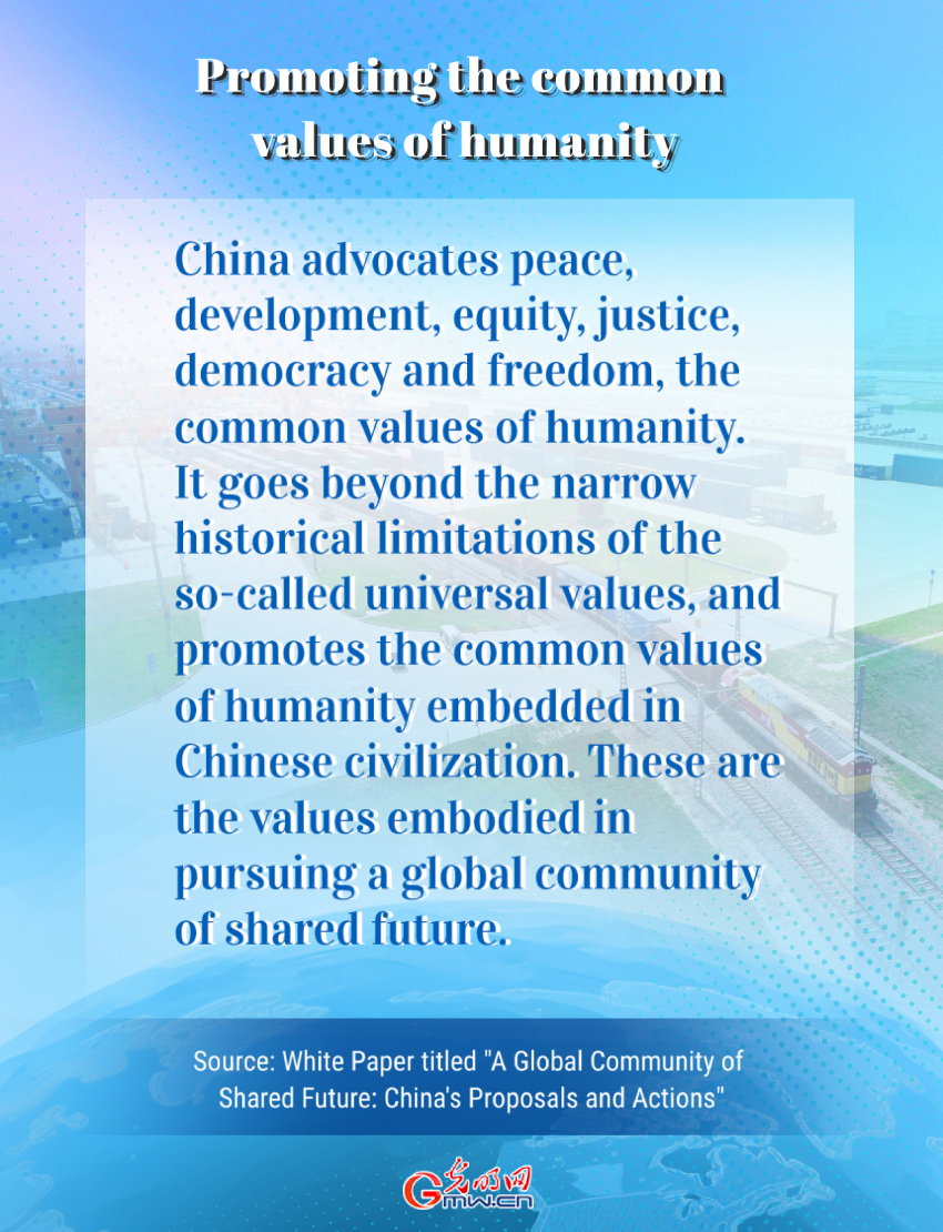 Posters | China's White Paper Outlines Direction, Path to Build Global Community of Shared Future