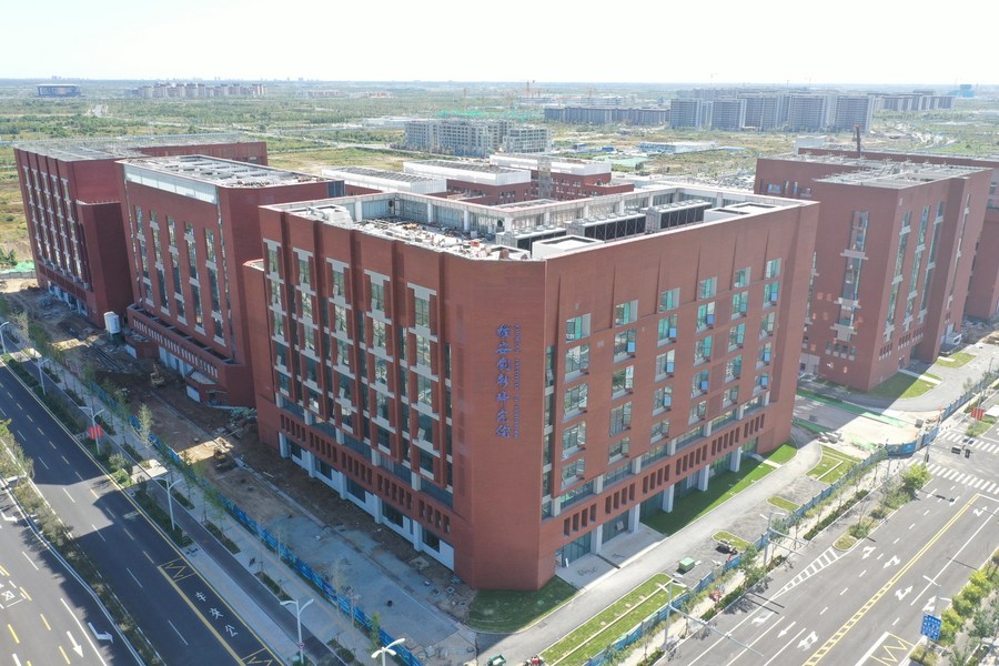 In pics: Construction of key projects is advancing steadily in Xiong'an New Area