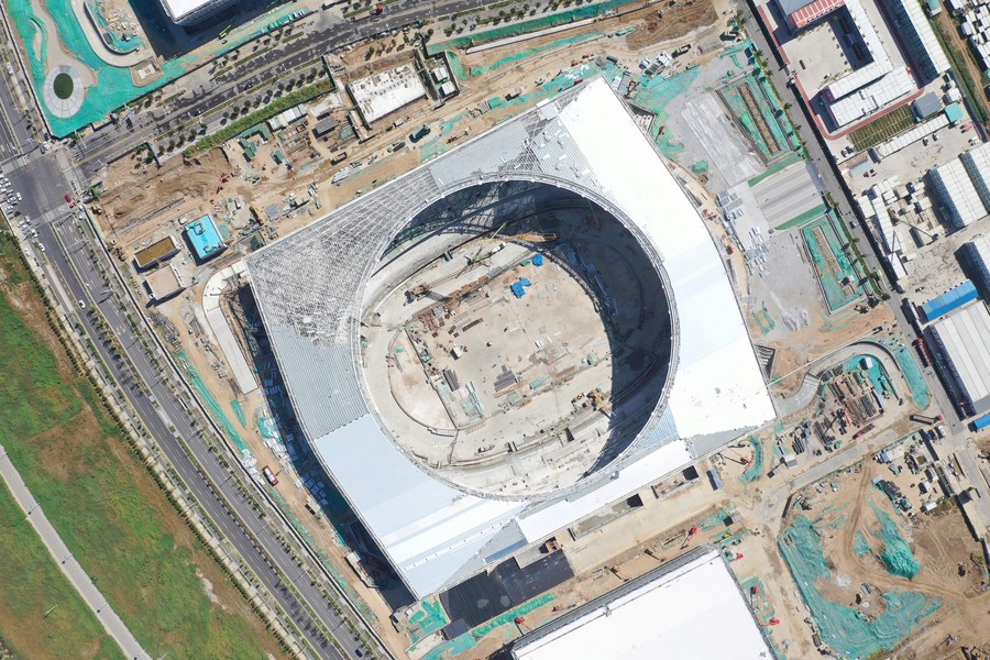 In pics: Construction of key projects is advancing steadily in Xiong'an New Area