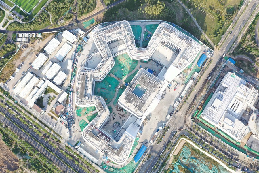 In pics: Construction of key projects is advancing steadily in Xiong'an New Area
