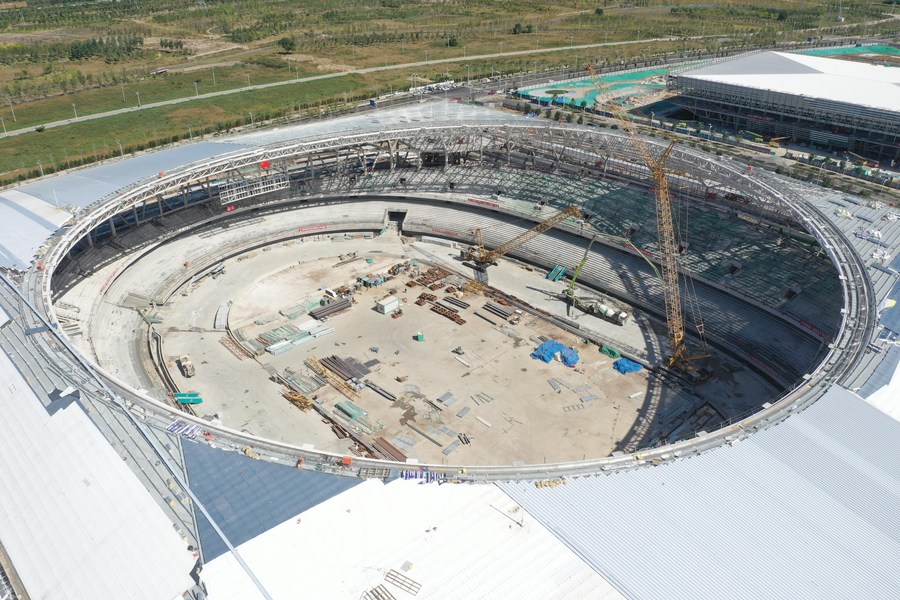 In pics: Construction of key projects is advancing steadily in Xiong'an New Area