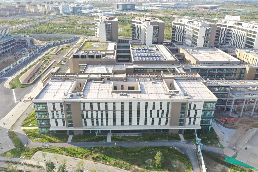 In pics: Construction of key projects is advancing steadily in Xiong'an New Area