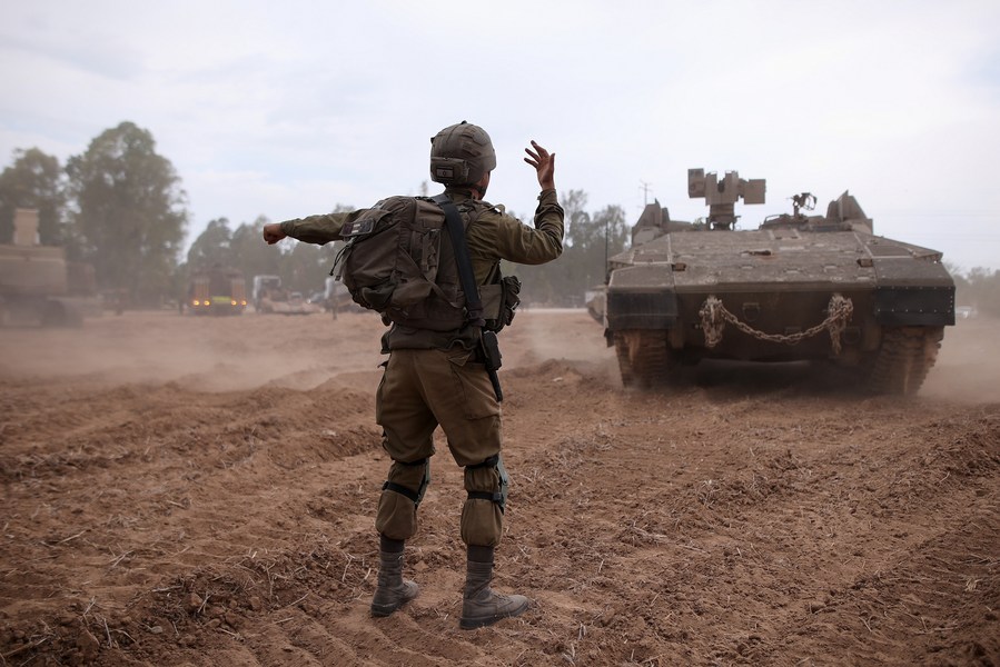 Israel bolsters forces on border with Gaza as regional powers scramble to mediate