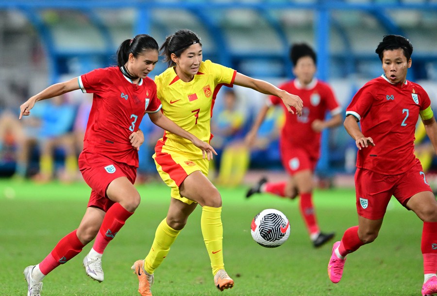 China beats Thailand to keep Olympic qualification hope alive