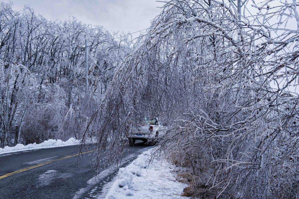 Rain in Heilongjiang creates winter wonderland