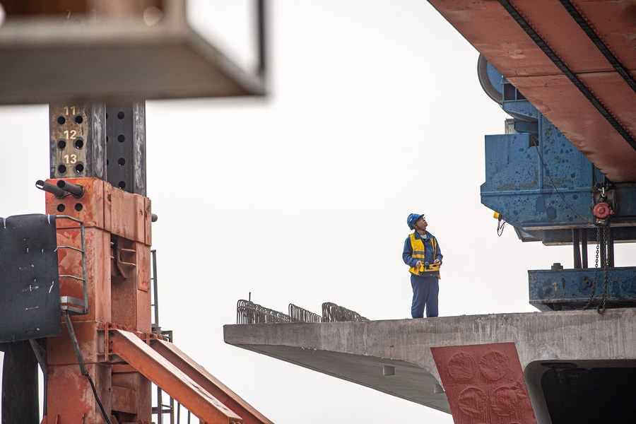 Construction of Chongqing-Kunming high-speed railway makes new progress