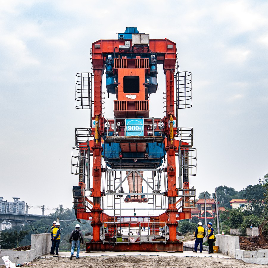 Construction of Chongqing-Kunming high-speed railway makes new progress