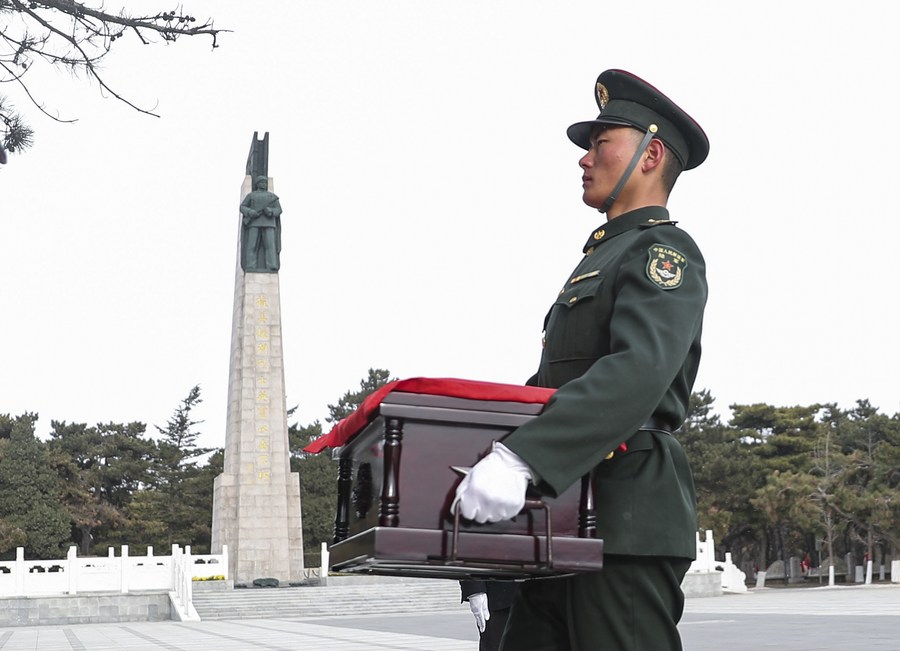 InPics: China welcomes return of CPV soldiers' remains for 10 consecutive years