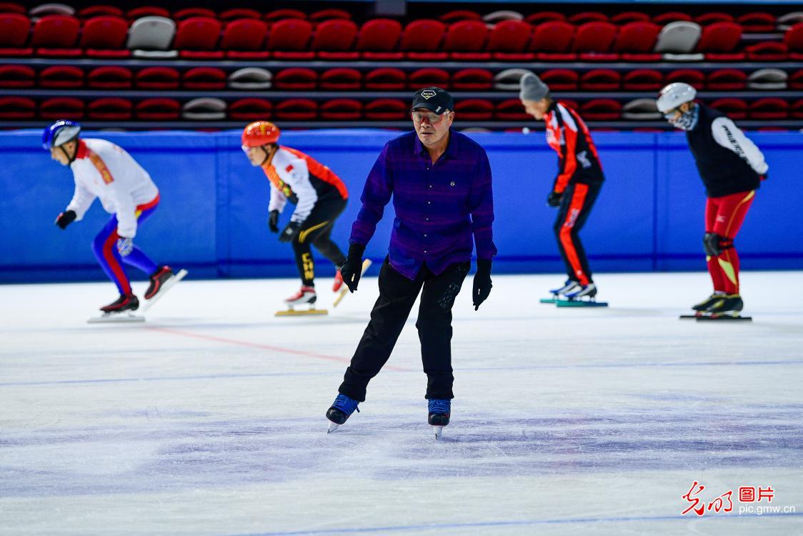 National ice skating rink opens free for over 60s