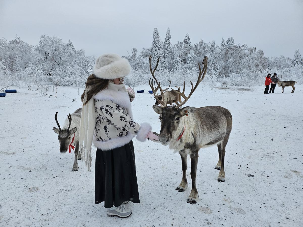 Changbai Mountain transforms into a winter paradise