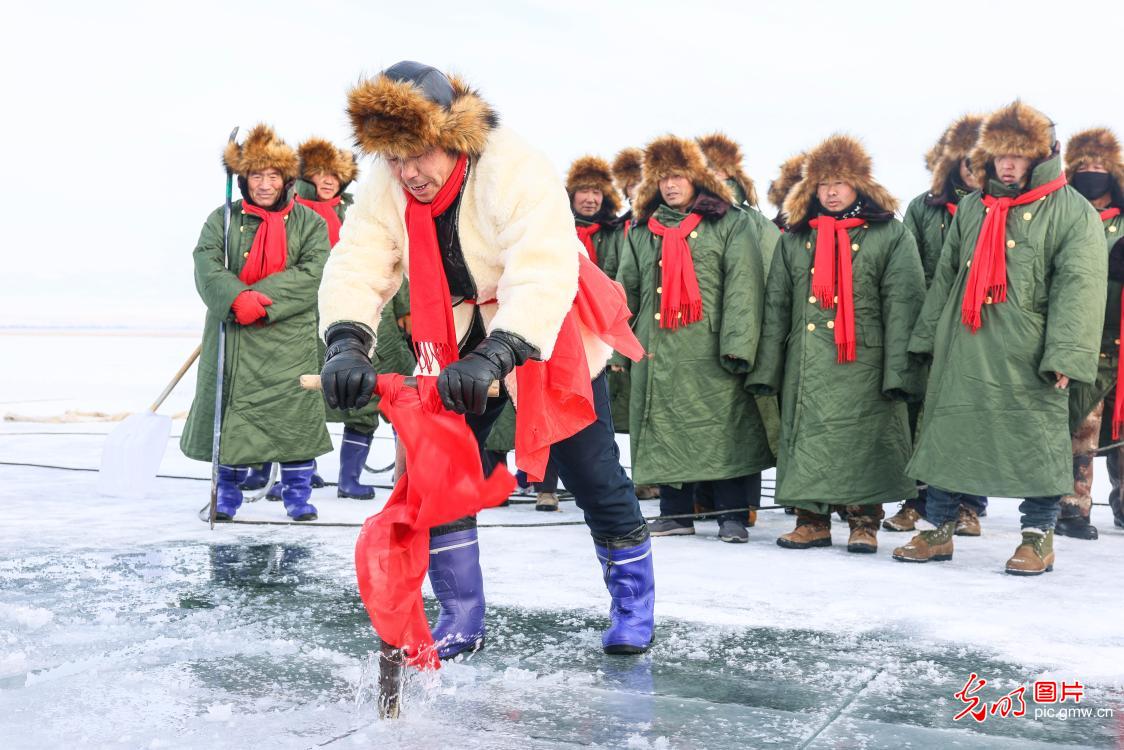 The 19th Ice and Snow Culture Tourism Festival held in Barkol, NW China's Xinjiang