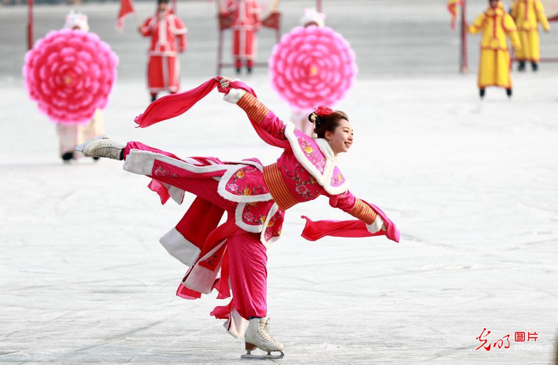 Royal skating performance returns at Old Summer Palace in Beijing