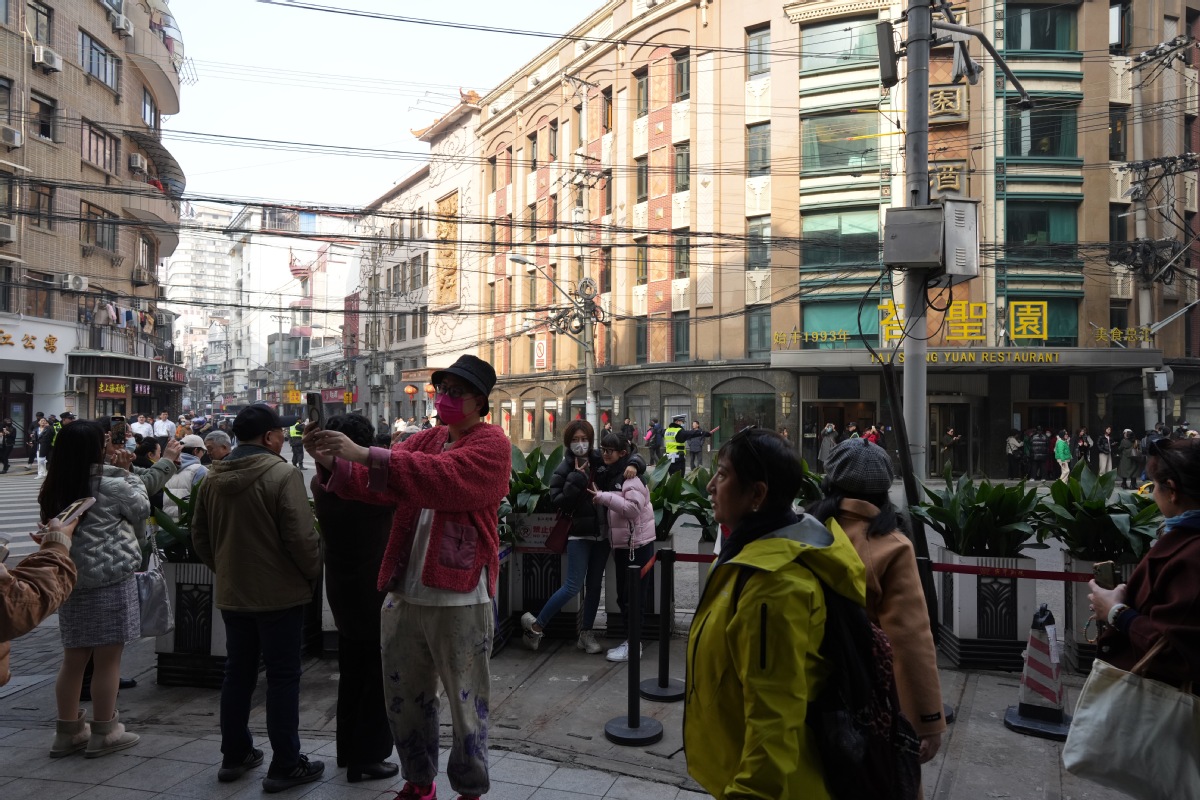 Former food haven in Shanghai blossoms once more