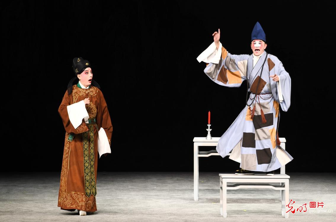 Kunqu opera 'The Legend of Talents in the Tang Dynasty' made its debut in SE China's Jiangsu
