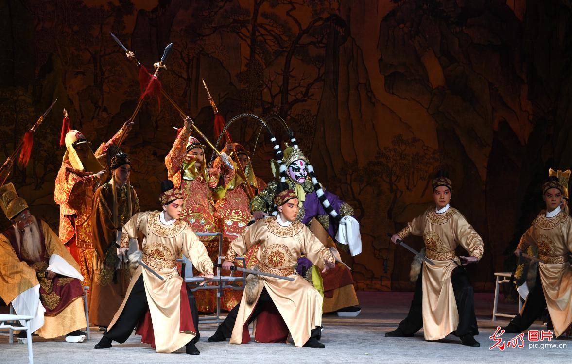 Kunqu opera 'The Legend of Talents in the Tang Dynasty' made its debut in SE China's Jiangsu