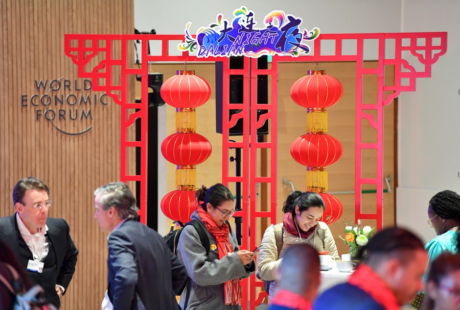 A smack of Chinese Lunar New Year in Davos