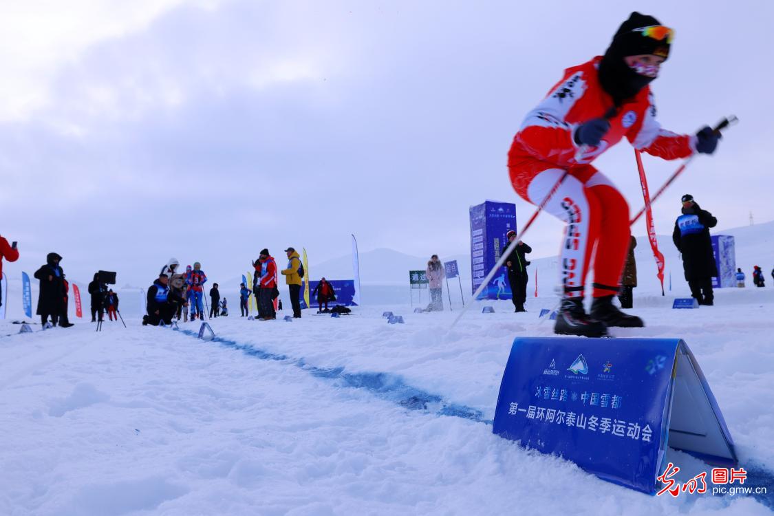 First ice and snow games kick off in Altay Xinjiang