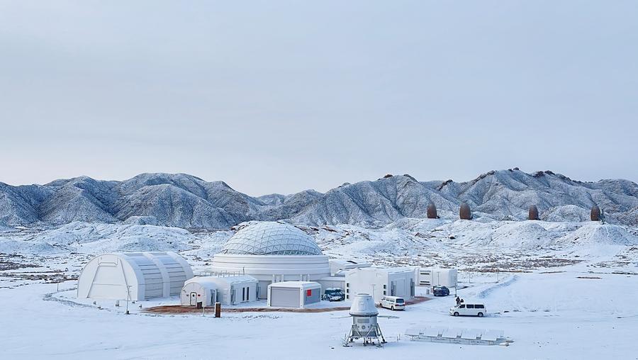 Space-themed tourism takes off in Gobi Desert