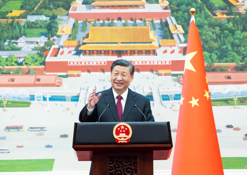 Xi receives credentials of new ambassadors to China