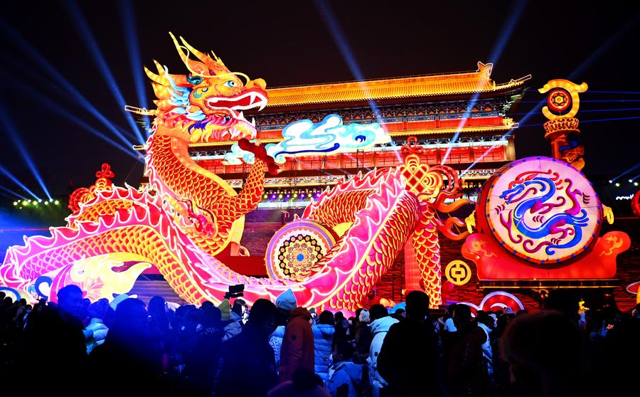 2024 Chang'an Light Show starts in Xi'an