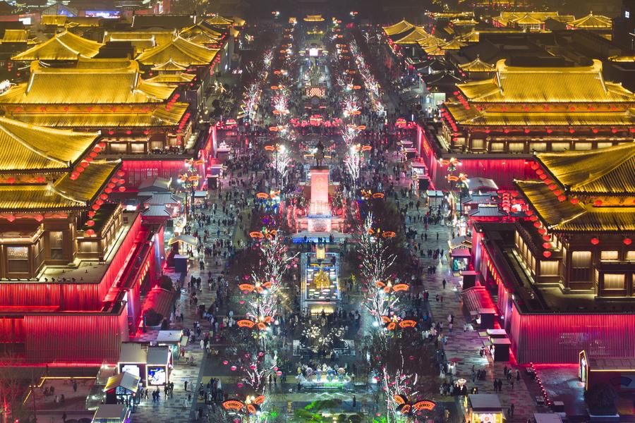 2024 Chang'an Light Show starts in Xi'an