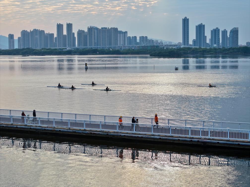 Harmonious picture of human and nature in China's coastal city Xiamen