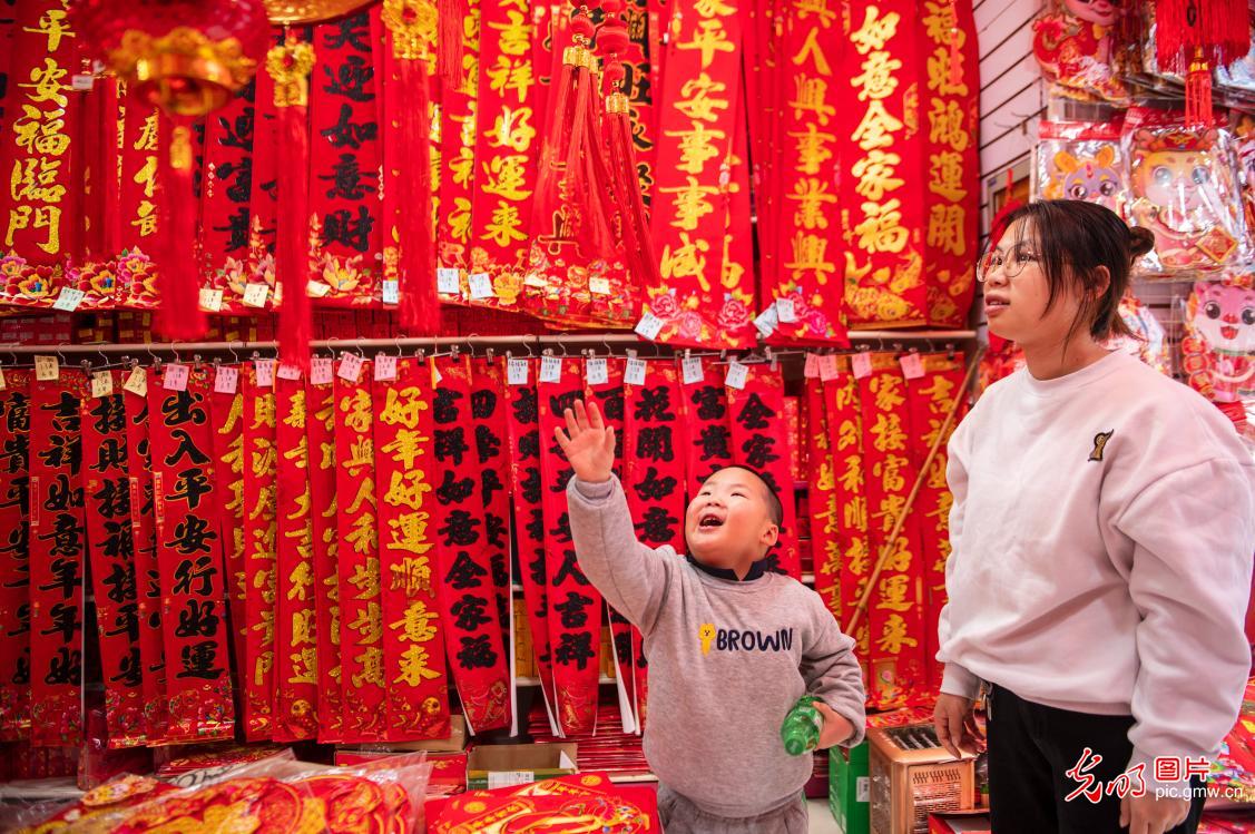 Pre-lunar new year celebrations carried on across China