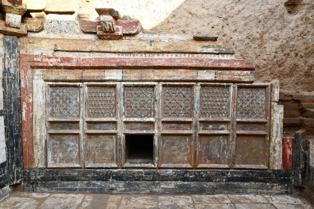 Ancient Jin Dynasty tombs with murals unearthed in Shanxi