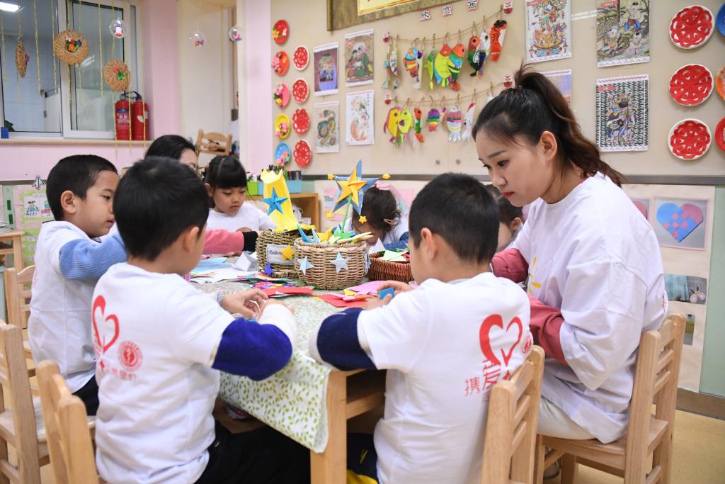 InPics | World Autism Awareness Day marked at a kindergarten in Beijing