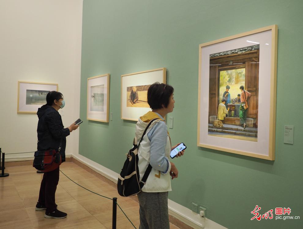 Exhibition of Huang Tieshan's Watercolor Art Held at the National Art Museum of China