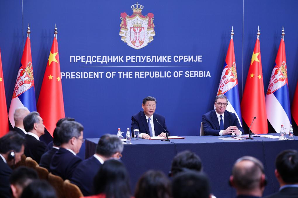Xi announces 6 measures to support building China-Serbia community with shared future