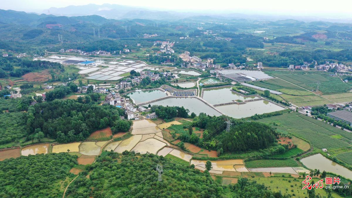 Yuping of SW China’s Guizhou: Picturesque view of harmonious countryside